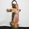 Escultura Niño Jesús en cruz - Imagen 6