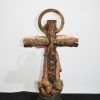 Escultura Niño Jesús en cruz - Imagen 8