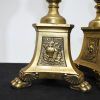 Candelabros hacheros de bronce - Imagen 7