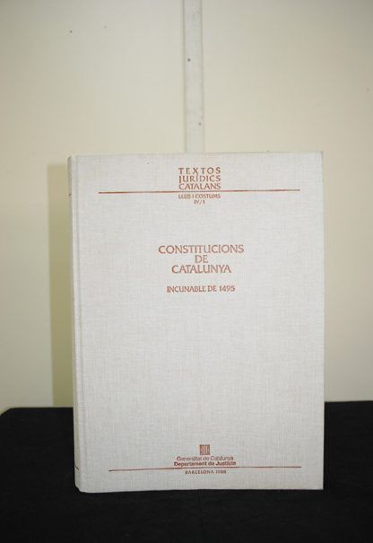 Libro Constitucions de Catalunya - Imagen 2