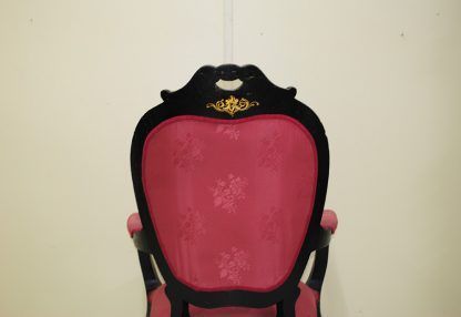 Sillón ebonizado Reina Ana - Imagen 11