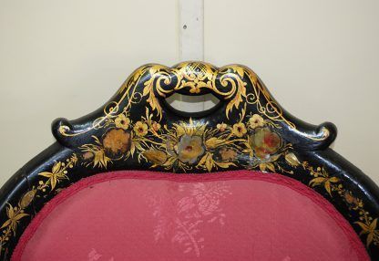 Sillón ebonizado Reina Ana - Imagen 4
