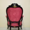 Sillón ebonizado Reina Ana - Imagen 10