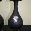 Jarrones negros porcelana - Imagen 3