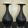 Jarrones negros porcelana - Imagen 7