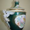 Jarrón con flores de porcelana - Imagen 7