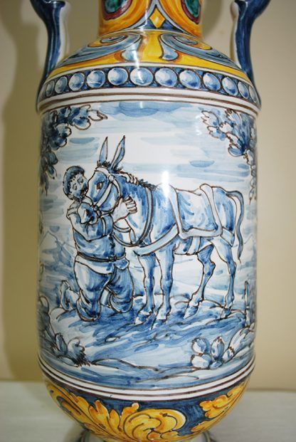 Jarrón de cerámica de Talavera - Imagen 3