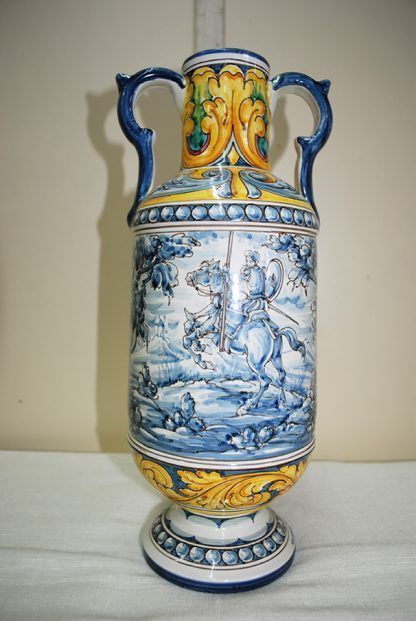 Jarrón de cerámica de Talavera - Imagen 8
