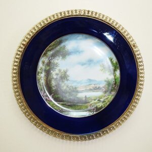 Plato de porcelana Limoges