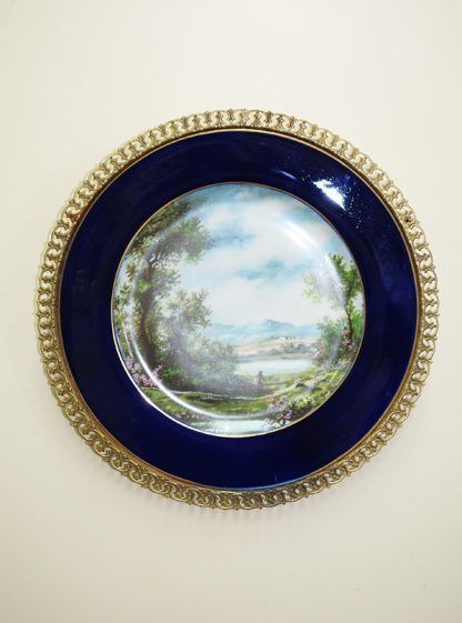 Plato de porcelana Limoges