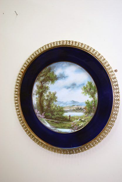 Plato de porcelana Limoges - Imagen 3