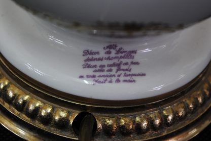 Quinqué porcelana Limoges - Imagen 11