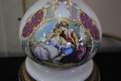 Quinqué porcelana Limoges - Imagen 5