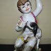 Figura angelito con perrito - Imagen 3
