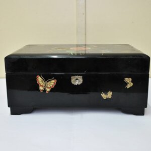 Caja lacada joyero chino
