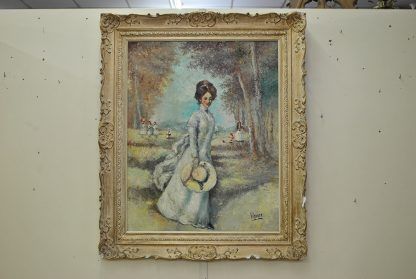 Dama con sombrero - Viguera - Imagen 2