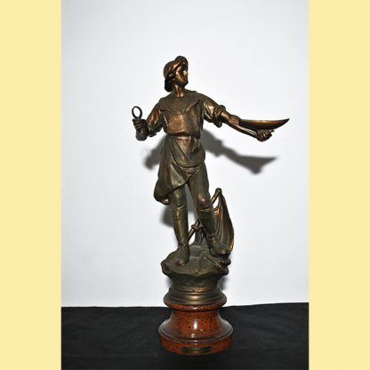 Escultura de calamina