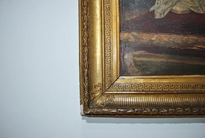Óleo antiguo Papa Pío IX - Imagen 13