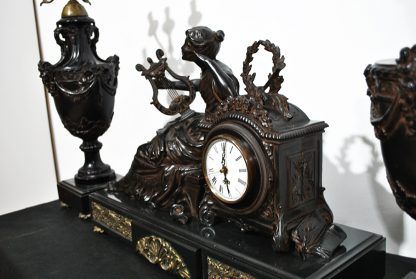 Reloj y candelabros Imperio - Imagen 16