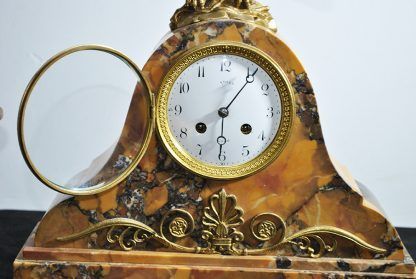 Reloj y guarnición mármol - Imagen 9