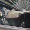 Óleo antiguo dama flamenca - Imagen 9