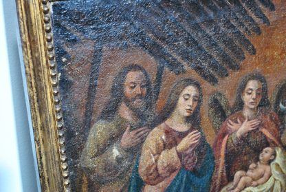 Óleo Nacimiento de Jesús - Imagen 5