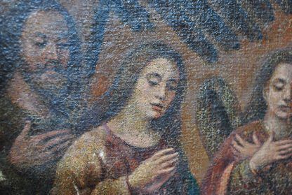 Óleo Nacimiento de Jesús - Imagen 6