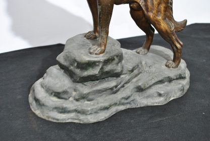 Escultura perro calamina - Imagen 5