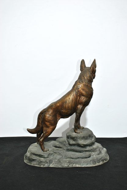 Escultura perro calamina - Imagen 8
