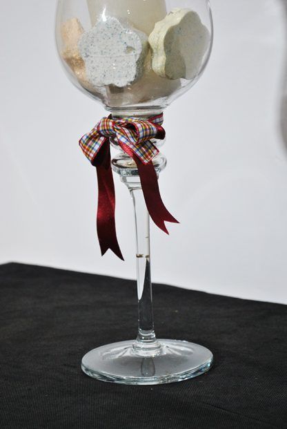 Copa o portavelas de cristal - Imagen 4