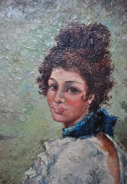 Dama con abanico - Viguera - Imagen 4