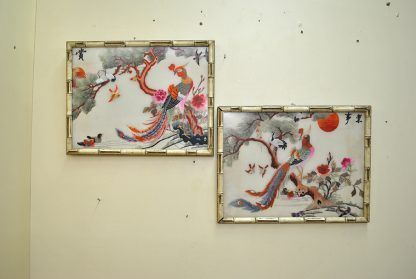 Cuadros chinos bordados - Imagen 3