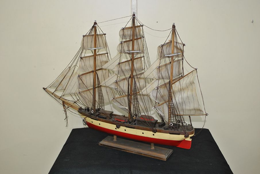 barco clipper siglo xix en madera - maqueta de - Compra venta en  todocoleccion