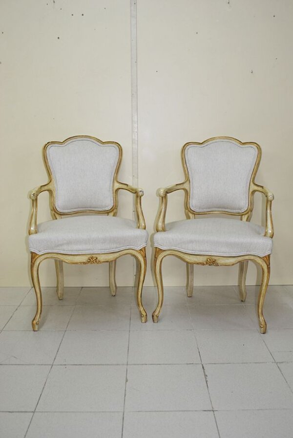 Sillones Isabelinos antiguos - Imagen 3