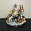 Figura niños de cerámica