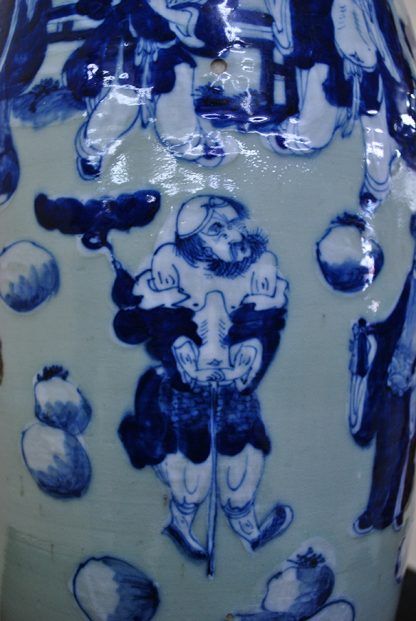Jarrón japonés porcelana - Imagen 11