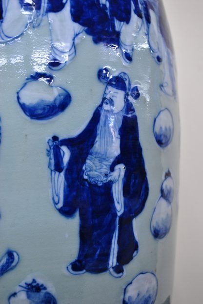 Jarrón japonés porcelana - Imagen 12