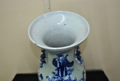 Jarrón japonés porcelana - Imagen 5