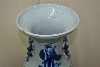 Jarrón japonés porcelana - Imagen 6