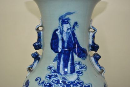 Jarrón japonés porcelana - Imagen 7