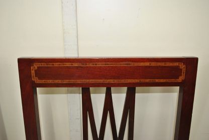 Conjunto sillas caoba - Imagen 5