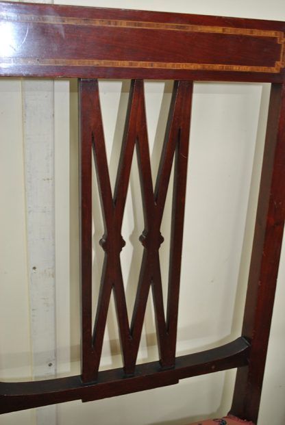 Conjunto sillas caoba - Imagen 6