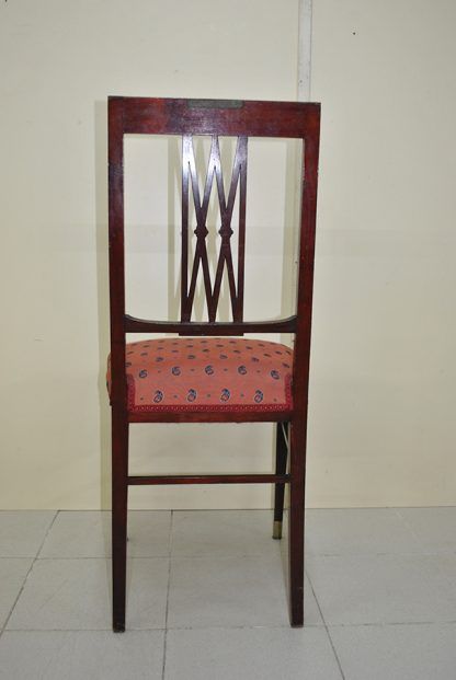Conjunto sillas caoba - Imagen 9