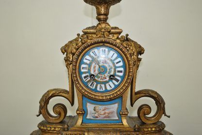 Reloj antiguo tipo Sevres - Imagen 5