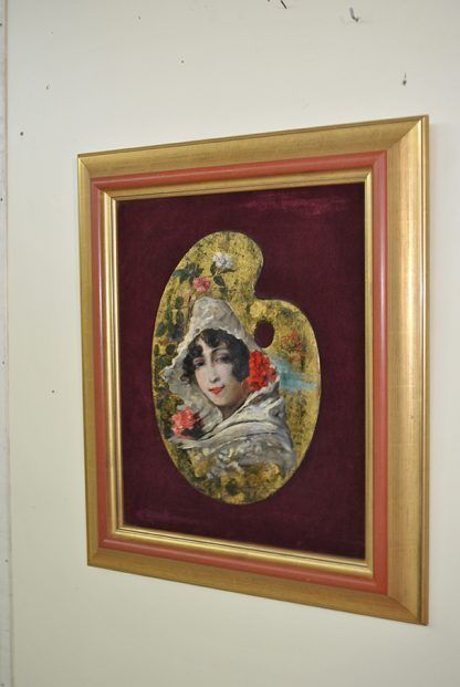 Óleo dama sobre paleta - Imagen 3