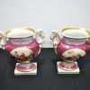 Jarrones rosas porcelana - Imagen 7
