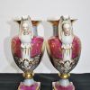 Jarrones rosas porcelana - Imagen 10