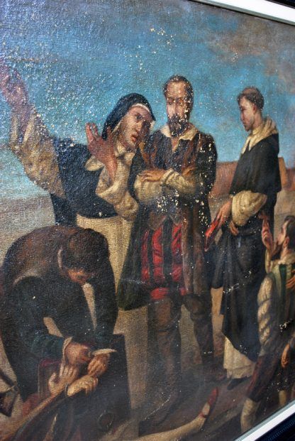 Óleo Ejecución de los Comuneros - Imagen 10