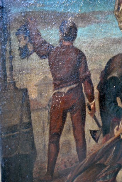 Óleo Ejecución de los Comuneros - Imagen 12