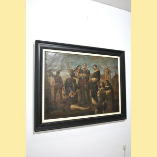 Óleo Ejecución de los Comuneros